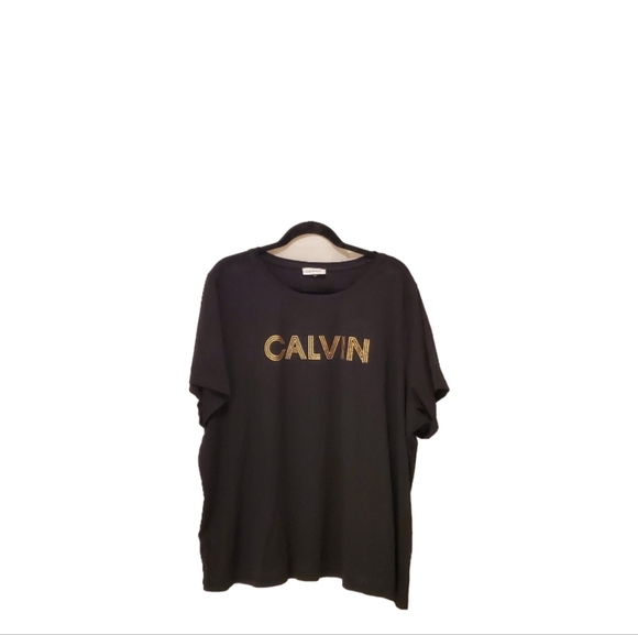 🍁Calvin Klein Plus Size T-shirt  3X - Picture 1 of 4
